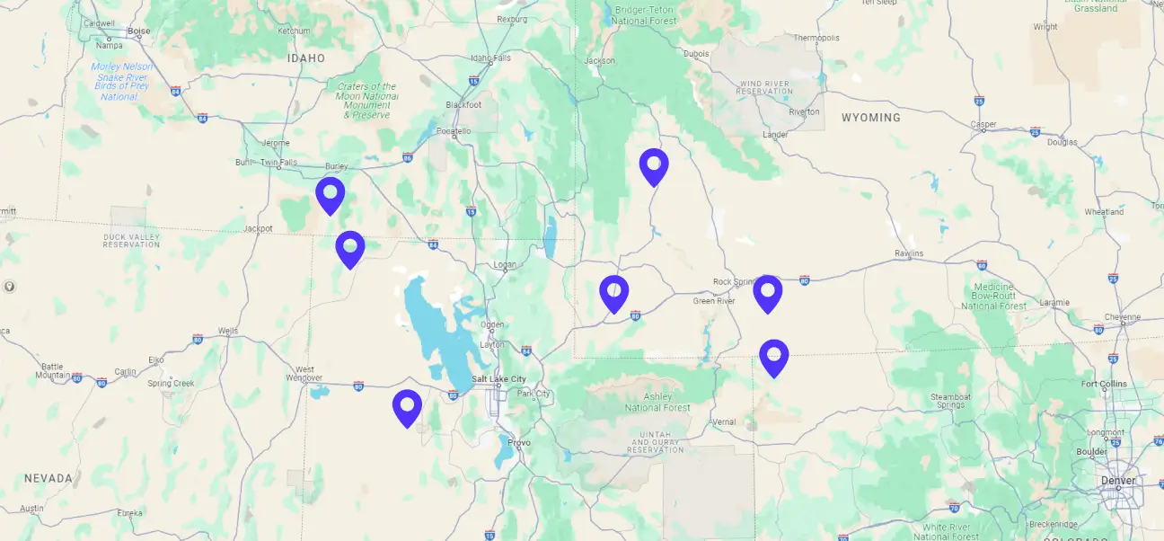 Service Areas
